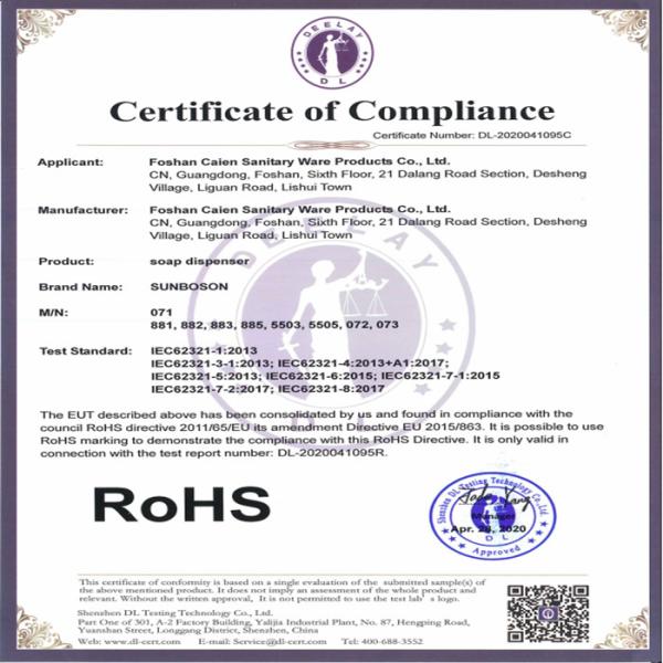 Пластиковый распределитель 400мл мыла туалета руководства и ручного насоса с замком