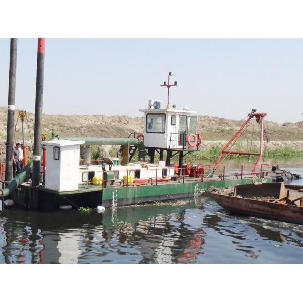 Высокопроизводительное 14-дюймовое судно для выкачки песка с глубиной выкачки 15 м и системами управления PLC Siemens