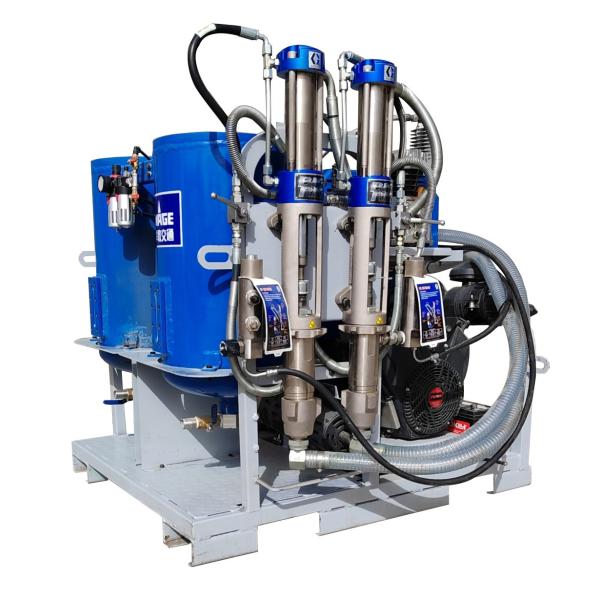 Автомобиль 2K безвоздушный распыляющий холодный пластиковый отсекающий дорожную маркировку