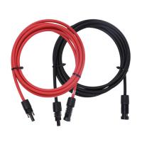 Cordon d' extension de panneau solaire de 10 pieds de long avec câble de 12 / 10 AWG