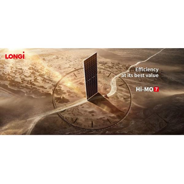 Longi Solar Panel 575Watts 585Watts 590Watts 182mmx182mm Cell Size 22.8% Efficiency