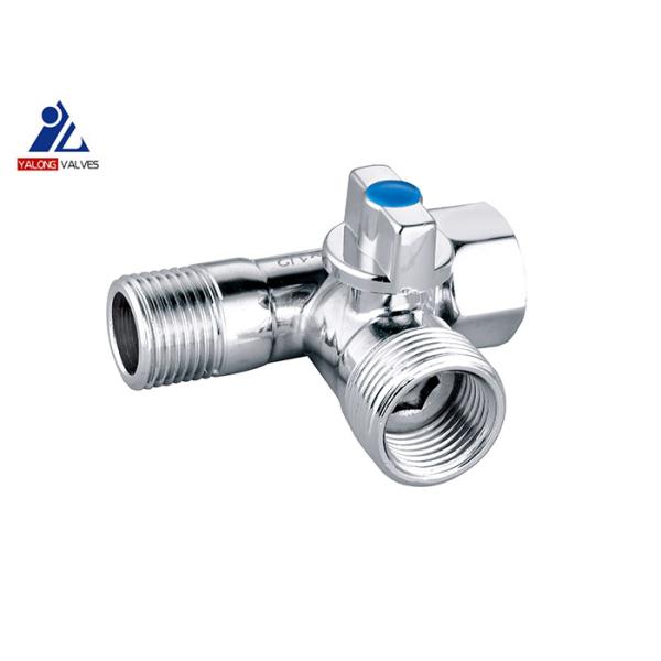 Female X Male DN15 Brass Mini Ball Valve PTFE Aluminum Ball Valve