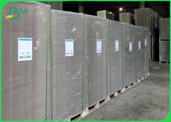 O papel fino sem revestimento do cartão cobre o cinza lateral dobro 250g - 700g