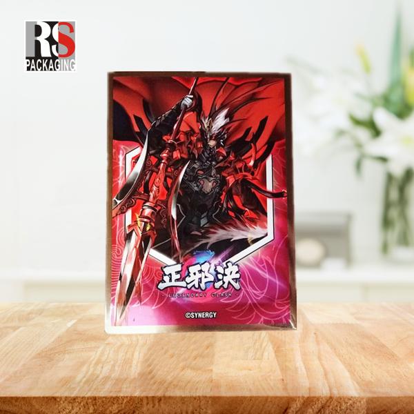 66x91 Торговые спортивные карты Рукава Печатные цветовые подарки PP TCG защитные карты