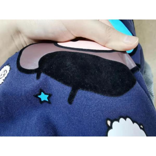 Винил передачи тепла стада фильма крена 3D ткани HTV футболки