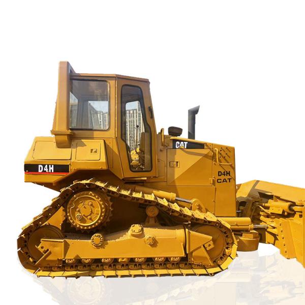 Original Used Caterpillar D4H Bulldozer Good Condition 95kw Rated Power