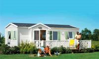 Caravanes résidentielles préfabriquées avec le revêtement en stratifié de plancher/de mur toiture de Colorbond/PVC