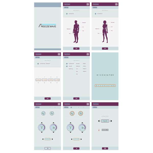 New Japan Popular 2.45GHz Slimming Freezewave 80% Fat Reaches Body Slimming Skin Tightening Cool Wave Cellulite Reduction