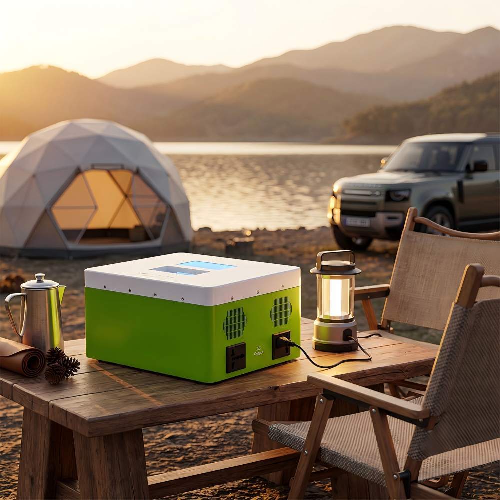 650Wh Compact Off Grid Energy Storage System With 250W Solar Charging Input