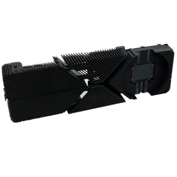 Square Multipurpose Anodized Heat Sink , Anti Corrosion CNC Heatsink