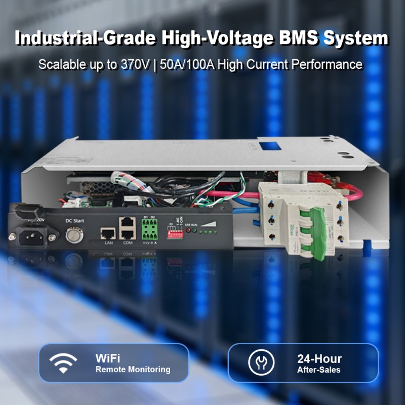 30S-75S All-in-One High Voltage Integrated Lithium BMS | Battery Management Solution | HV BMS for Solar ESS Energy Storage