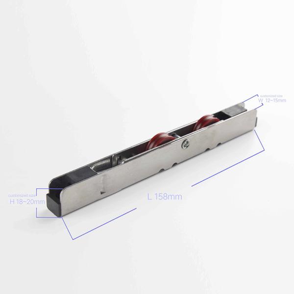 Stainless Steel Upvc Window Roller Wheels for Hotel Villa Apartment Office Building