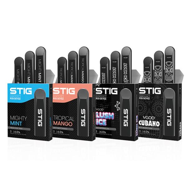 2019 trending products disposable vape pen from vgod stig brand