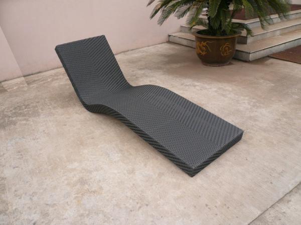 Outdoor Rattan Furniture Sunlounger