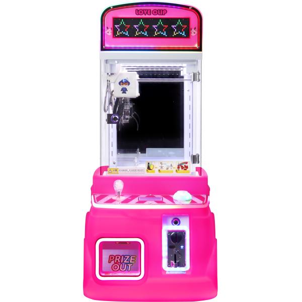 ピンク カスタマイズ ミニ爪 異なる色 コイン操作 プルーシオイ アーカードゲーム