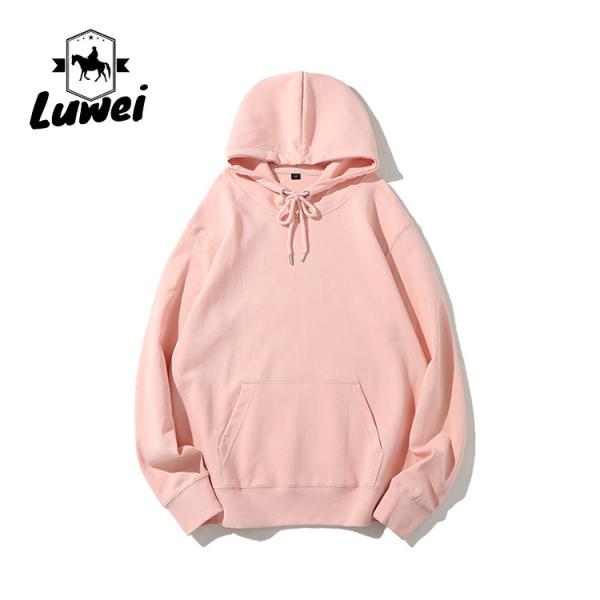 Embroidered Blank Felpa 80% Cotton 280g Sweatshirts Fitted Heavy Men Pullover Jumper Hoodies Cotton