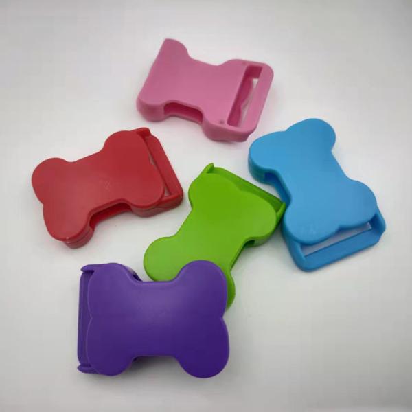 Survival Bracelets Colorful 3/5'' Plastic Strap Buckles Apparel 2 Side Release Buckles