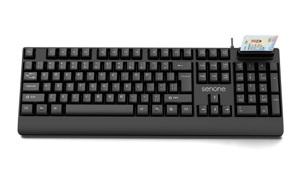 Keyboard with Smart Card Reader