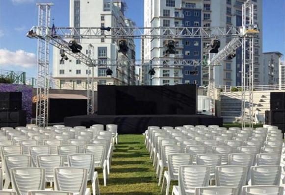 DVI VGA Rental LED Display Full Color Outdoor Ultra Slim for Video Advertising IP67