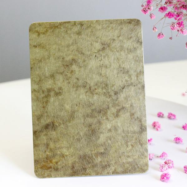 Конструкция на заказ Античная медь/бронза/бронза Ретро арт-дизайн Античный листок из нержавеющей стали