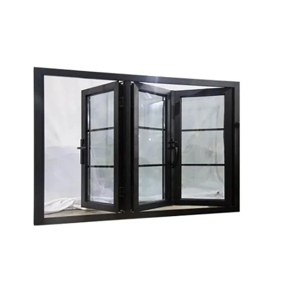 Aluminum Alloy Bi-Fold Windows Soundproof And Wind Pressure Resistant For Distributors