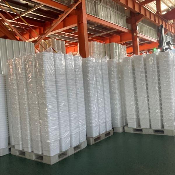 Круглый 1L 2L 3L 4L 5L чёрный или белый пластиковый ведро толщиной крышки от 1,0 до 2,5 мм