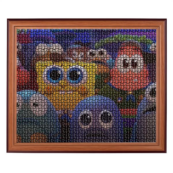 Puzzles personalizados com nomes ou mensagens