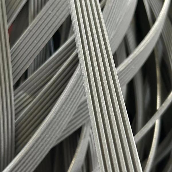 Excavator Part Rubber Power Transmission Bando Adjustable V Ribbed Belt 10PK1840