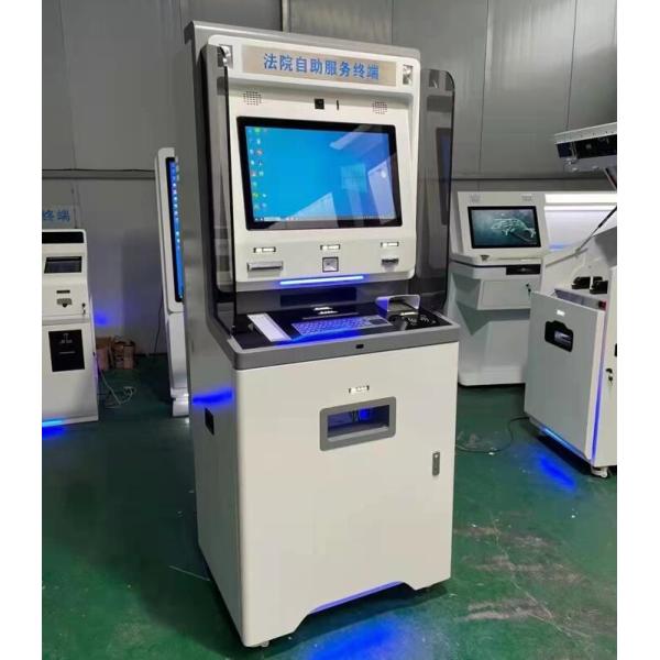 Quiosque Multifunction 17inch da máquina do ATM do banco com distribuidor de dinheiro