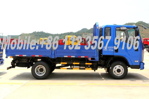 Light Duty 140HP 5-10T Hubei Tri-Ring SITOM 4x2 Cargo Truck