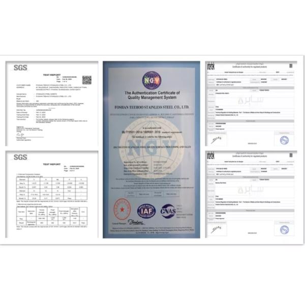 Hoja de metal de acero inoxidable SUS304 201 304 410 430 AISI ASTM 0.3m m