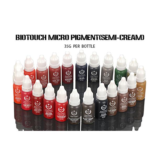 Косметика OEM постоянная пигментирует пигменты Micropigmentation 1/2 OZ