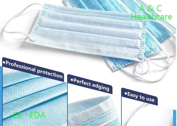 Niosh Approved Disposable Surgical Face Mask Earloop Medical Mask