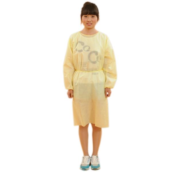 Long Sleeves Sterile Elastic Cuff Non-woven Hospital Medical Surgical Disposable Isolation Gown