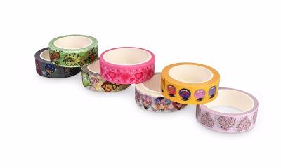 High quality custom printed washi paper tape with plastic core