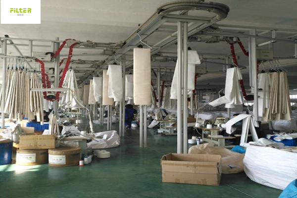 Aramid Nomex Needle Punched Felt Nonwoven Filter Media Acid / Alkali Resistance