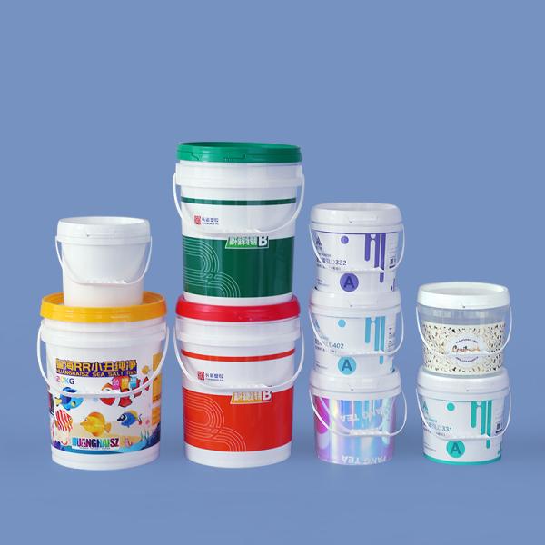 1L пластиковая ведра для упаковки пищевых продуктов Прозрачная и сертифицированная ISO9001SGS