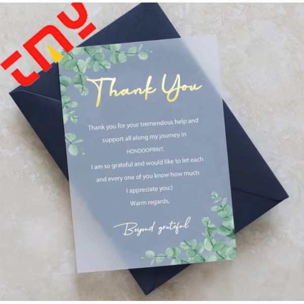 Customizable Unique Luxury Clear Transparent Pvc Plastic Business Card Printing Logo And Design