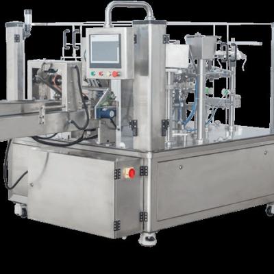 Doypack Packaging Machine Say goodbye to powder leakage Intelligent weighing Coffee powder and pet food ±0.1g error