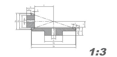 Hypoid Spiral Bevel Gear