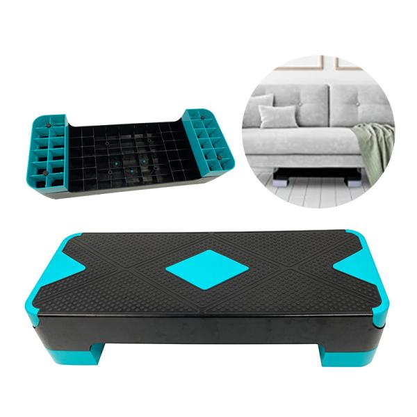 26.8in 16cm Aerobic Step Deck Yoga Fitness Up Boxes With Riser