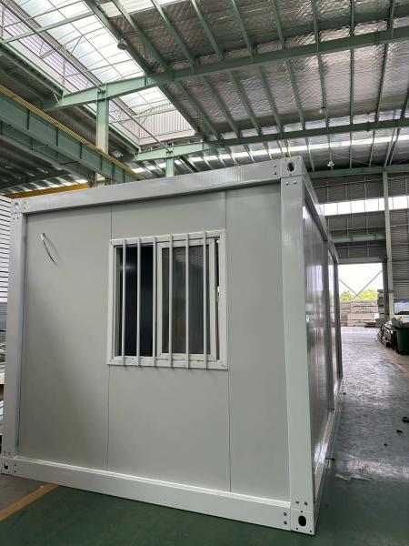 Anti Extrusion Flat Pack Mobile Home Customized Pre Built Container Homes