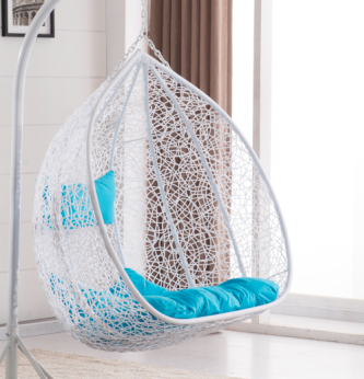 Outdoor-indoor wicker swing chair--9711