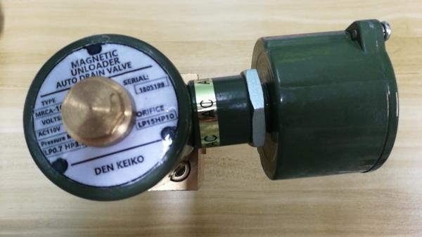 SEIKI MRCA-104 Max Pressure 35 Magnetic Unloader Valve Air Compressor Unloader Valve Coil Voltage 110v