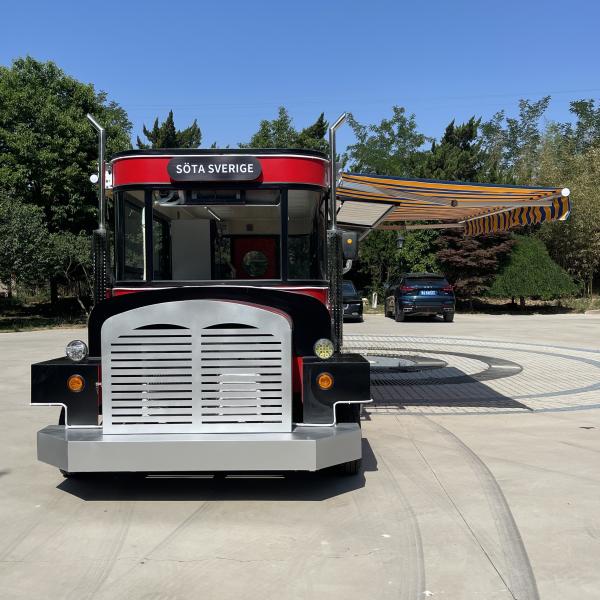 Electric Mobile Food Truck for Cold Drinks Fruit Juice Beer Milk Tea Coffee and Snacks