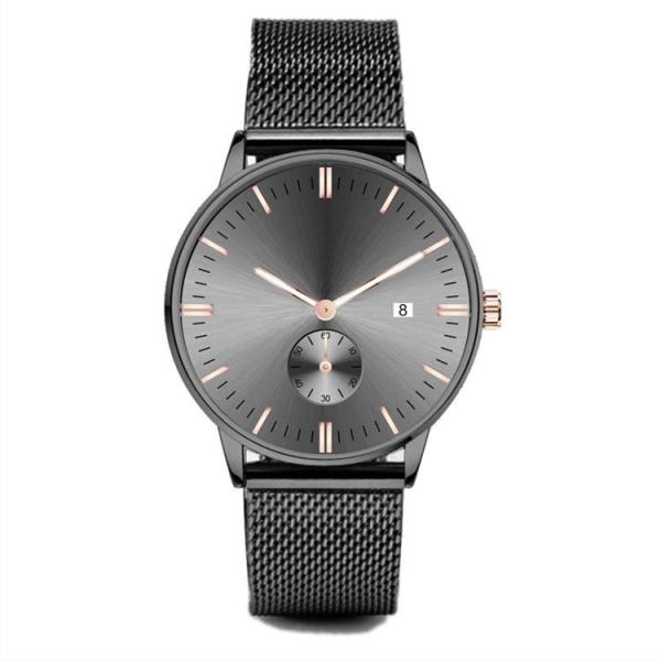 Analog Quartz Stainless Steel Watch MIYOTA 1L45 Men'S Quartz Wrist Watch
