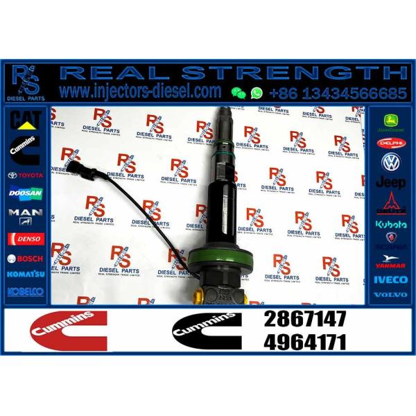 Practical Hot Sale Cummins injector 4964170 4955524 4955527 2867147 for Cummins K19 Qsk19 fuel Injectors