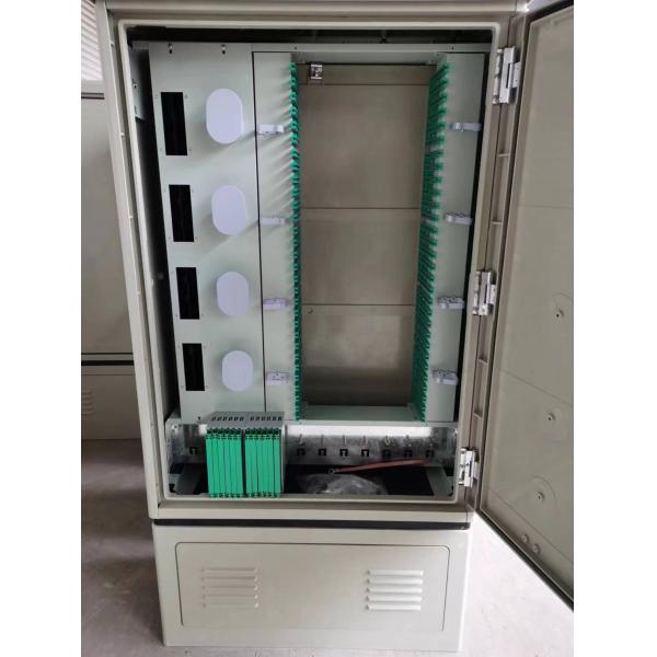 Pedestal Mounted Fiber Optic Cabinet Outdoor Distribution Cabinet IP65
