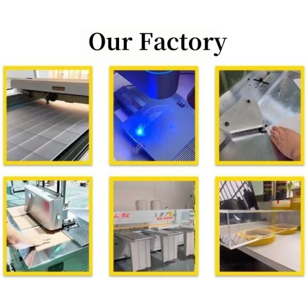 Tarjeta organizadora de acrílico transparente personalizada, tarjetas de acrílico de apilamiento de PMMA virgen