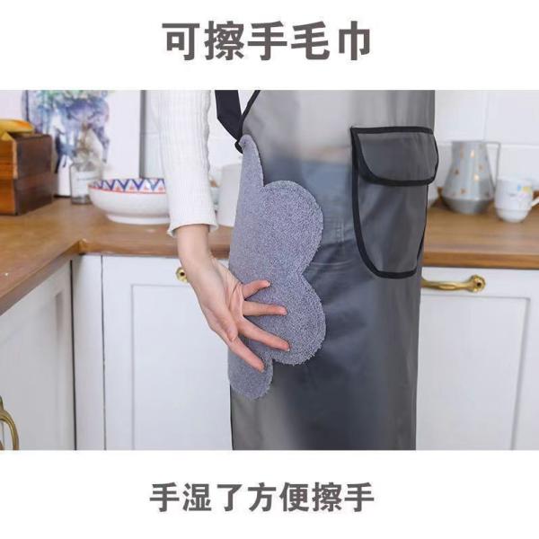 Transparent Waterproof Pvc Apron 7 Days Sample Order Lead Time for Restaurant Server